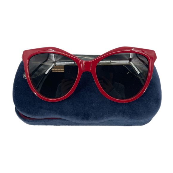 Givenchy Red & Yellow Logo Accent SunglassesMade in Italy